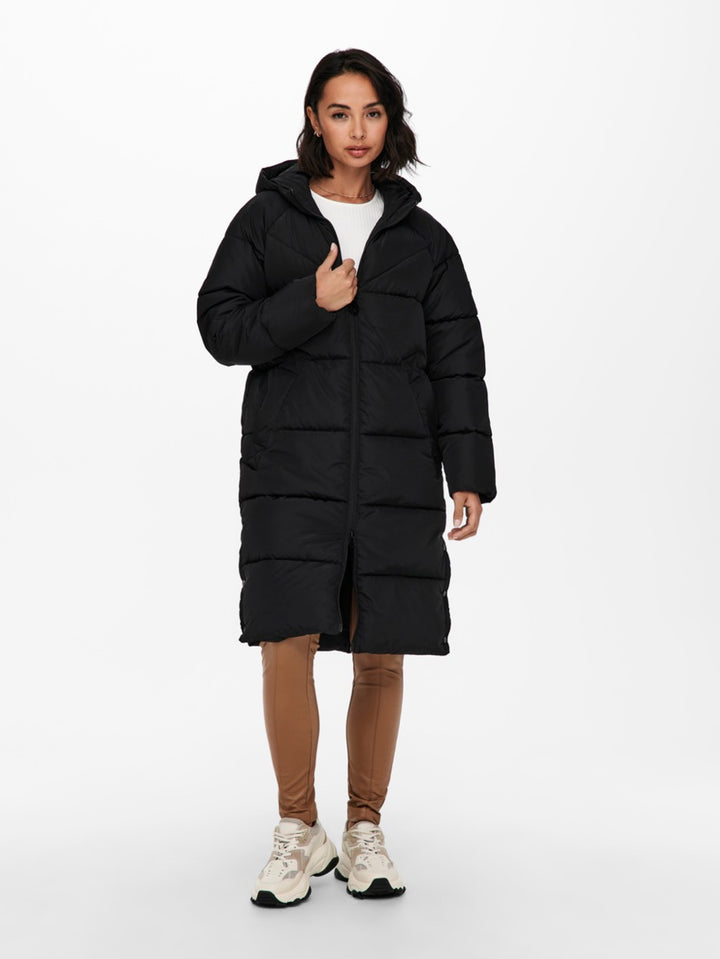 Onlamanda Long Puffer Coat Cc Otw - Zwart