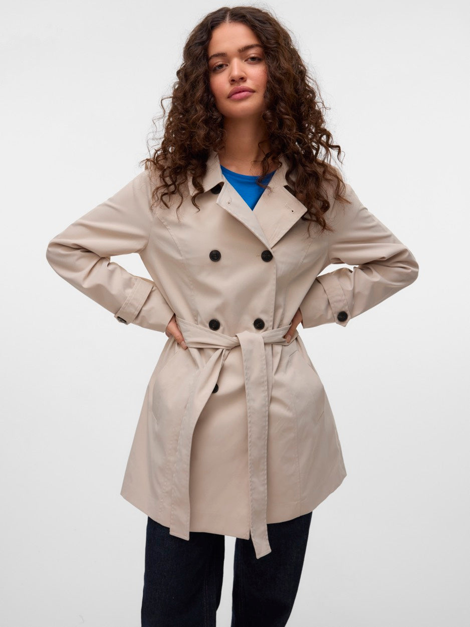 Vmchelsea Olivia Trenchcoat Noos - Beige