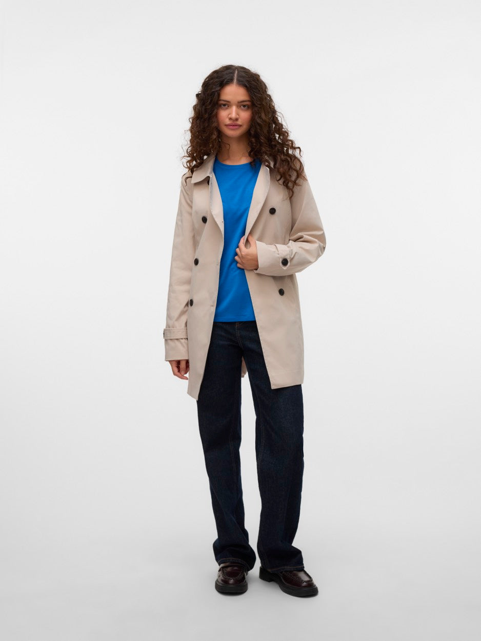 Vmchelsea Olivia Trenchcoat Noos - Beige