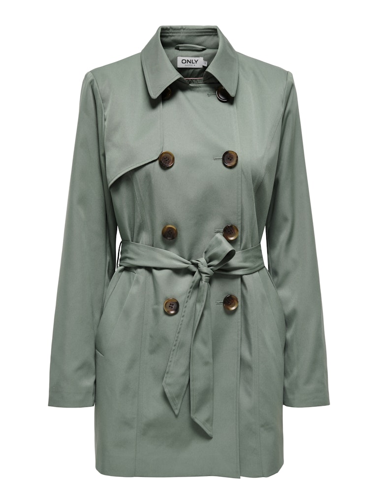Onlvalerie Trenchcoat Otw Noos - Olijf