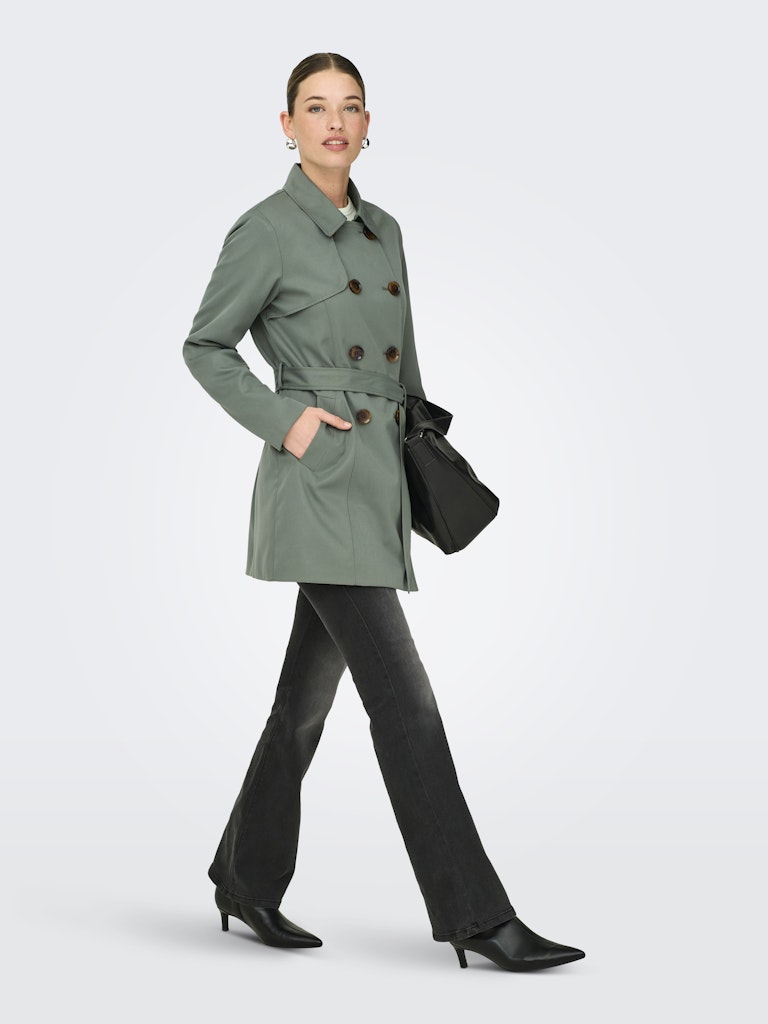 Onlvalerie Trenchcoat Otw Noos - Olijf