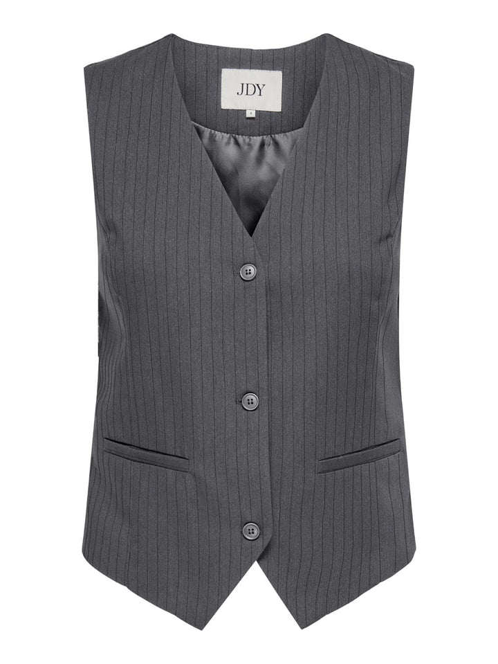 Jdyulrikke Waistcoat Pnt - Antraciet