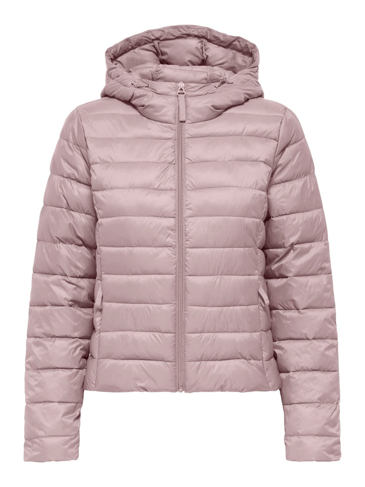 Onltahia Lw Quilted Hood Jkt Noos Otw - Licht Roze