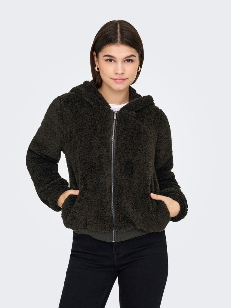 Onlnewanna Contact Sherpa Jkt Otw N - Bruin