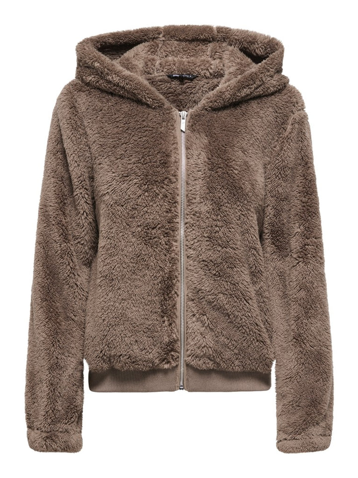 Onlnewanna Contact Sherpa Jkt Otw N - Taupe