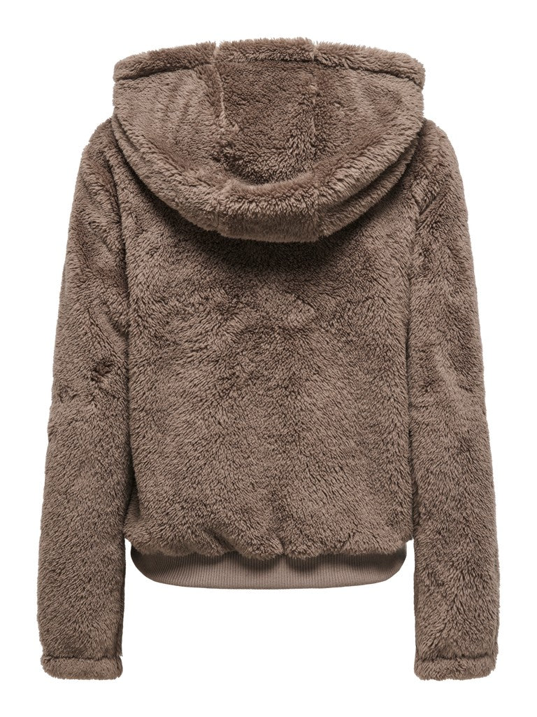 Onlnewanna Contact Sherpa Jkt Otw N - Taupe