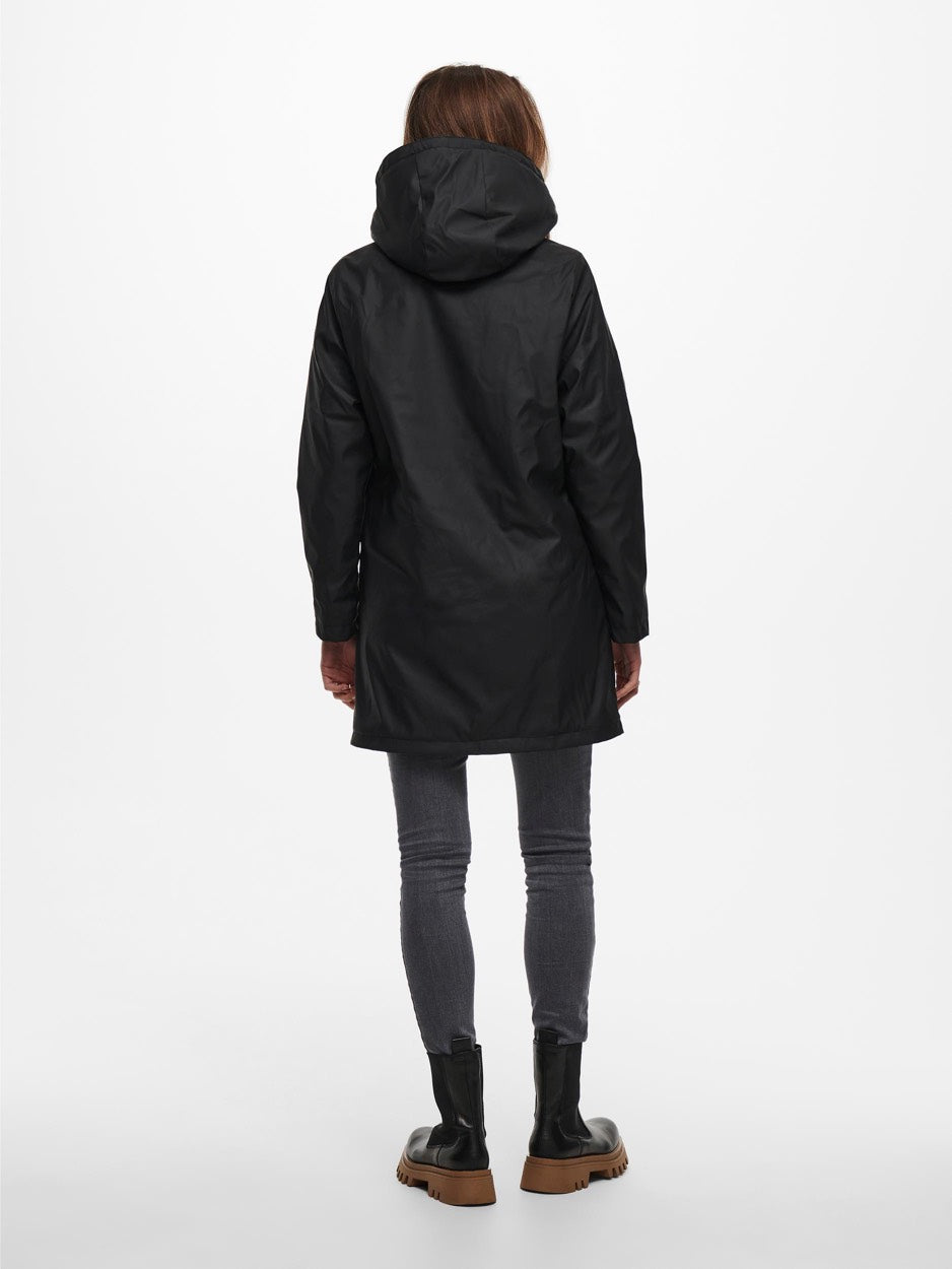 Onlsally Raincoat Cc Otw - Zwart