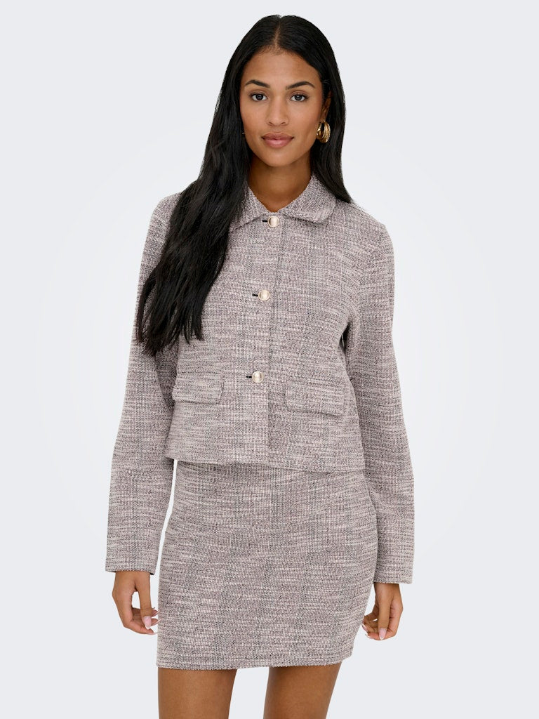 Jdylissy L/s Blazer Jrs - Roze Dessin