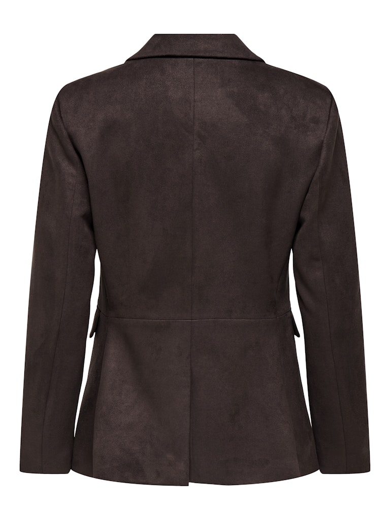 Onlylva Life L/s Faux Suede Blazer Tlr - Bruin