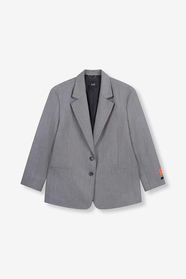 Classie Granded Blazer - Grijs Melee