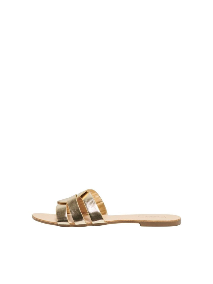 Onlfeli-4 Foil Slip On Sandal - Goudkleurig