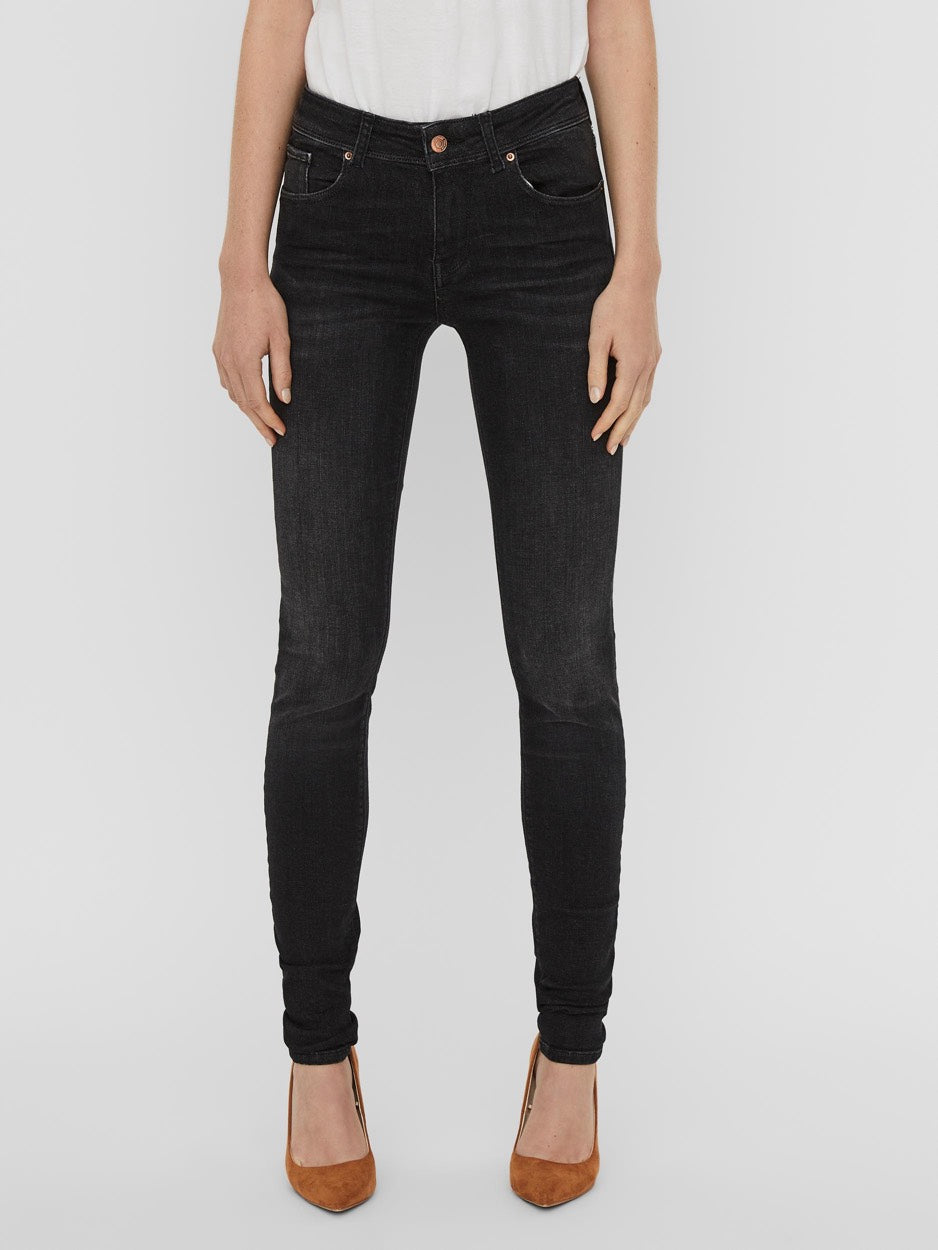 Vmlux Mr Slim Jeans Ri101 Ga Noos - Black Denim