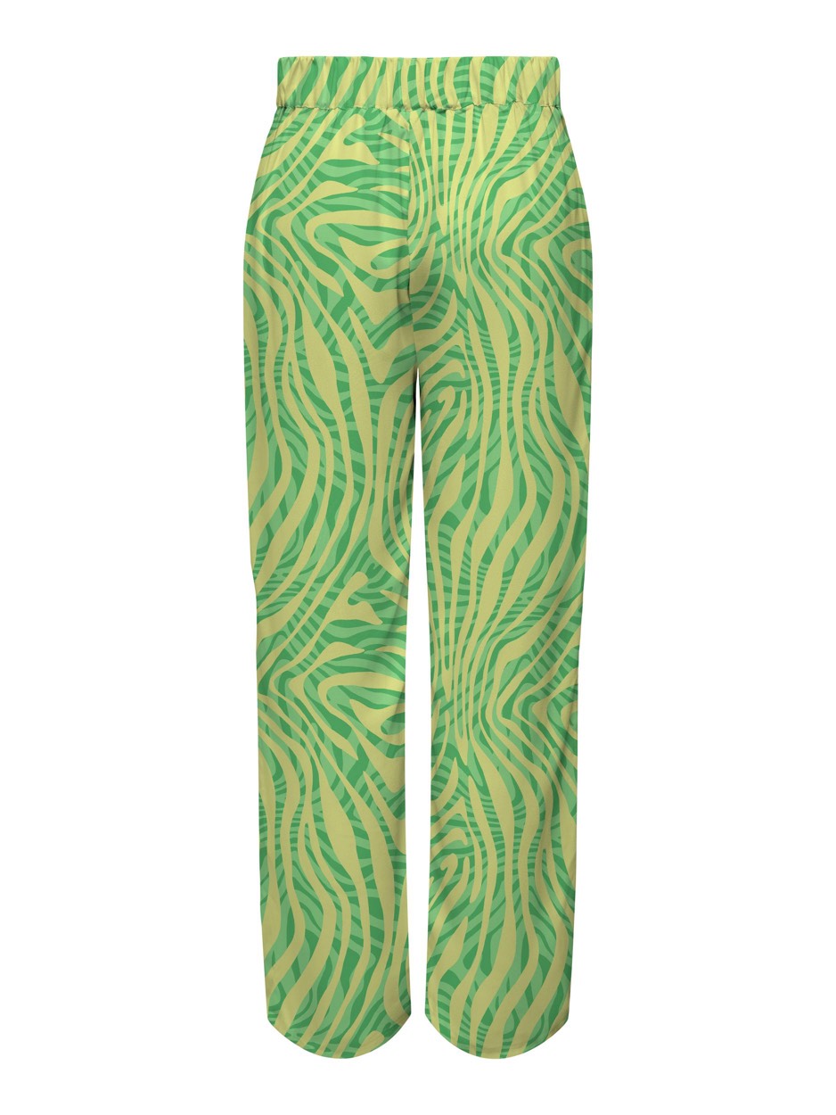 Onlchicago Life Palazzo Pant Ptm - Groen Dessin