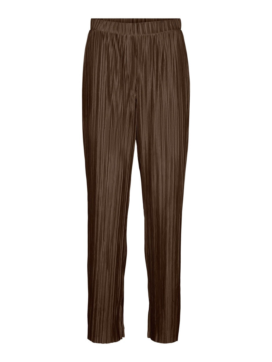 Vmsutton Hw Pleated Pant Exp - Bruin