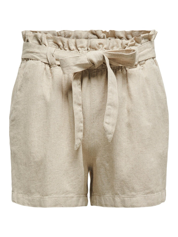 Jdysay Mw  Linen Shorts Wvn Noos - Zand