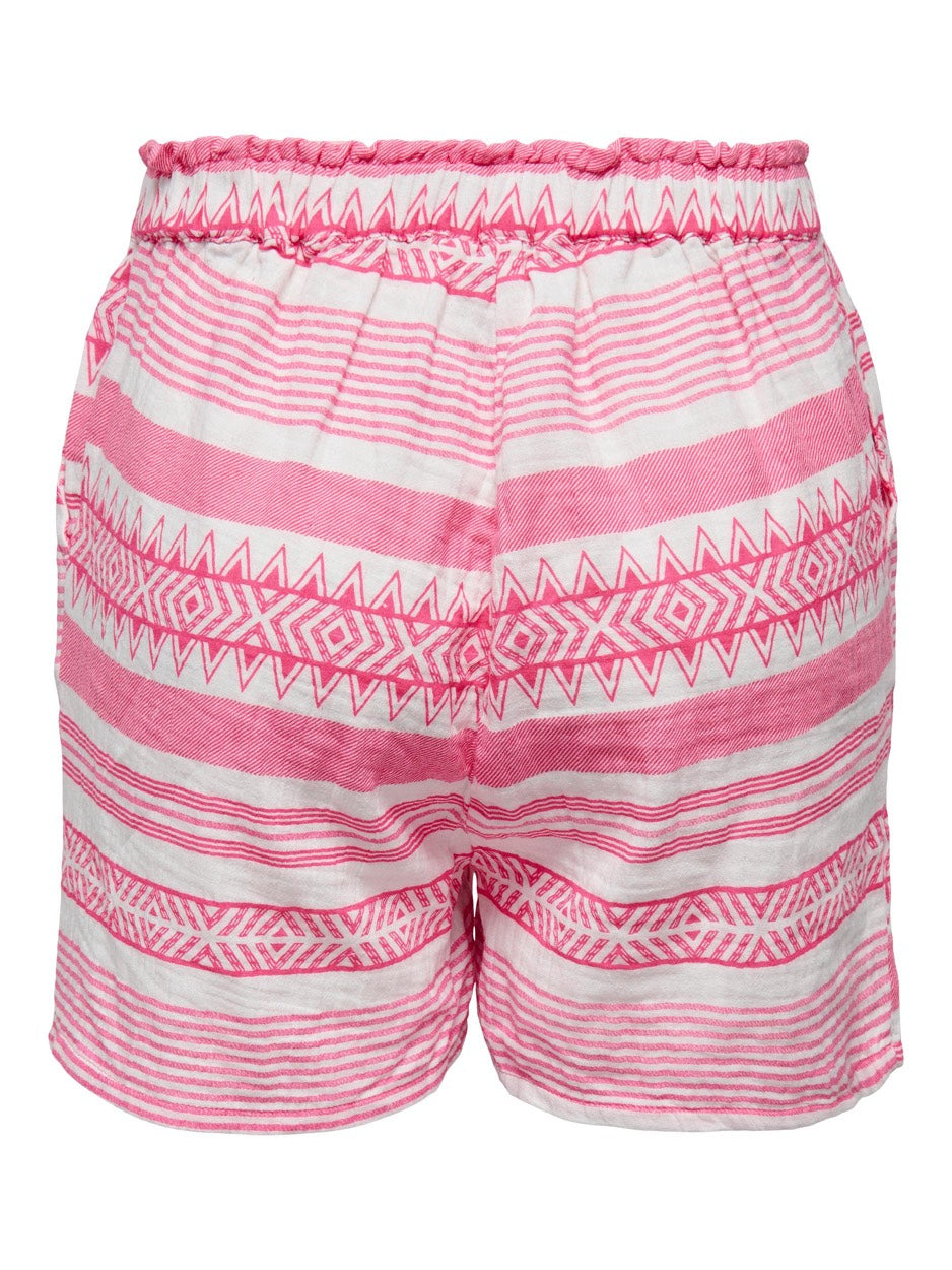 Onlnora Hw Shorts Ptm - Roze Dessin