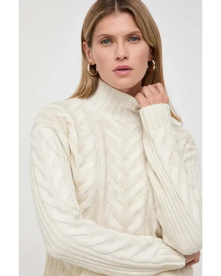 Diane Foil Sweater - Off-white