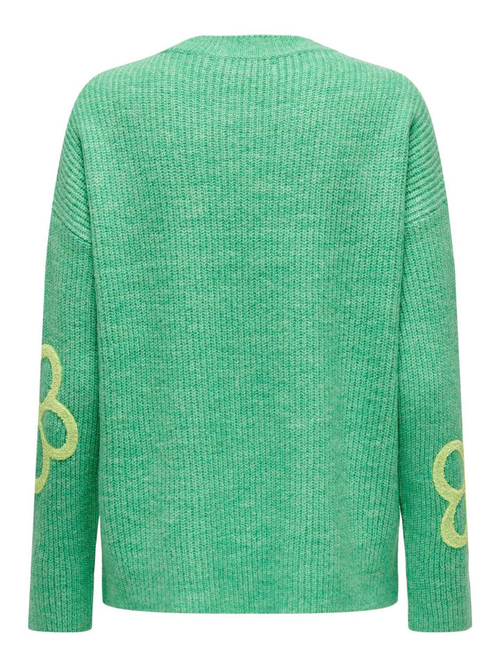 Onlmerke Ls Pullover - Groen