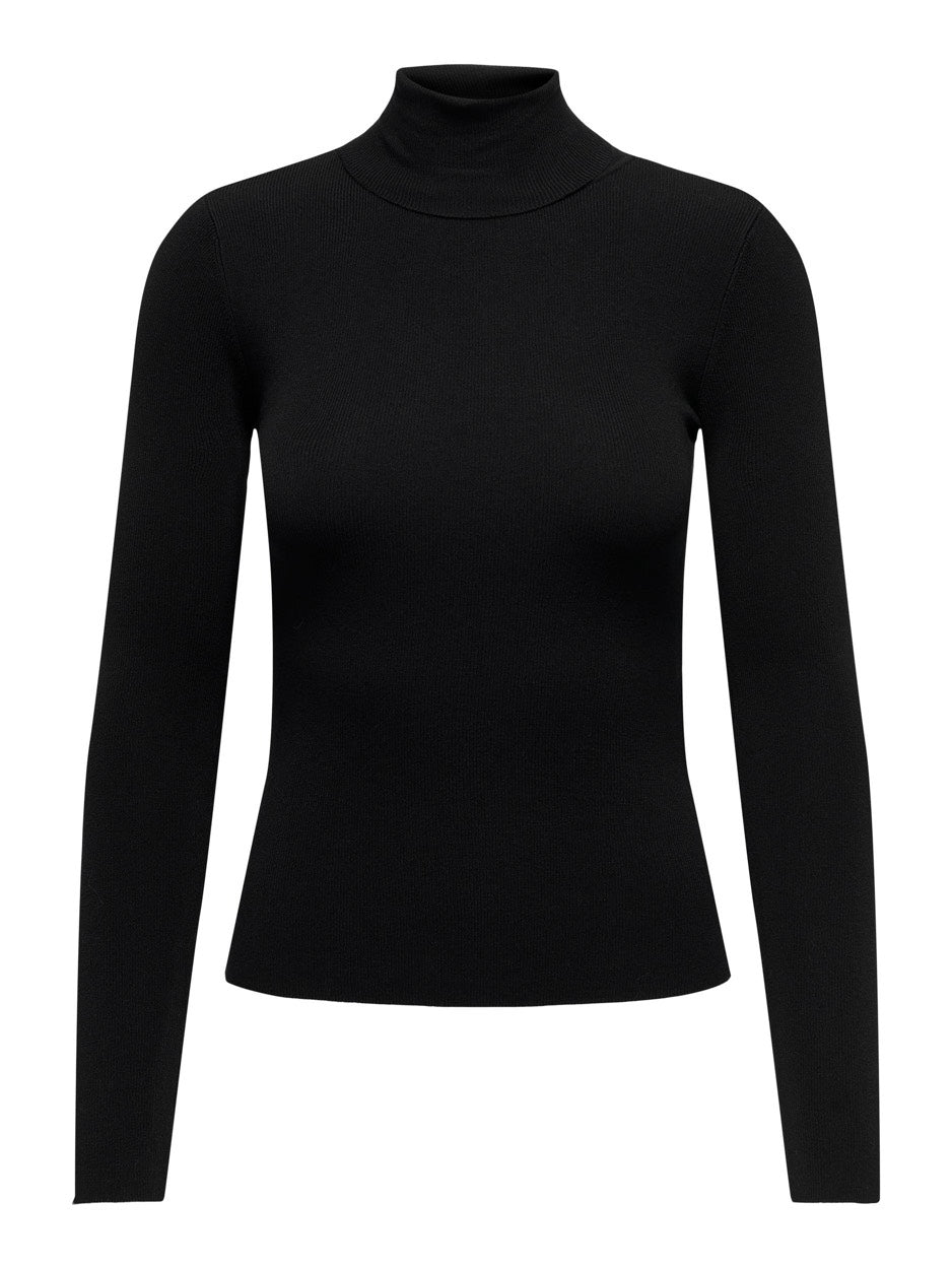 Jdycirkeline L/s Roll Neck Pullover - Zwart