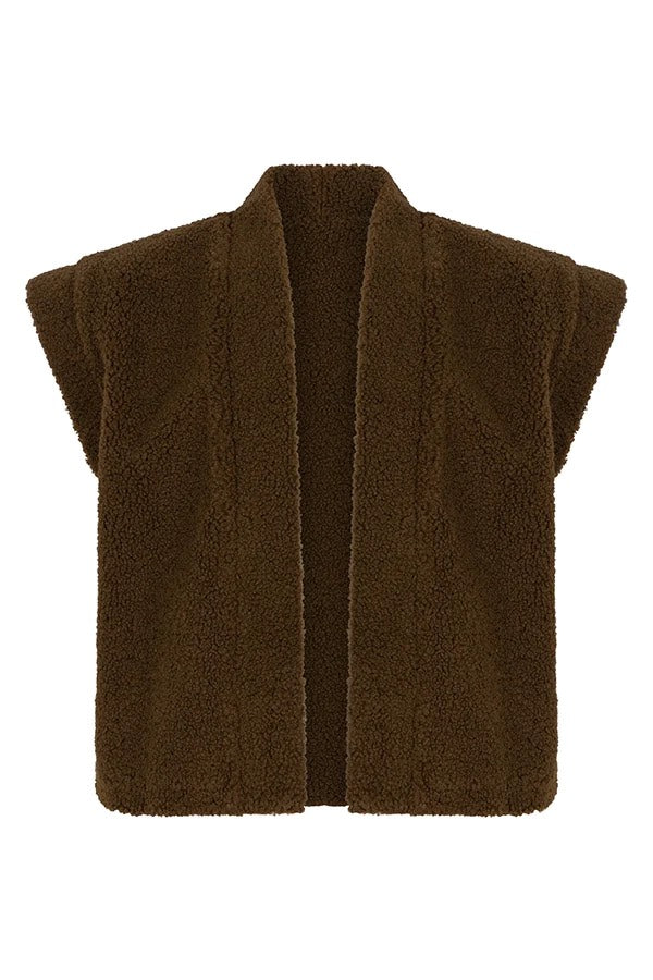 Gilet Gaia - Bruin