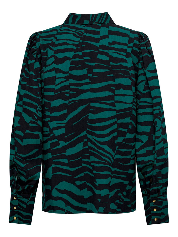 Onlbree L/s Shirt Ptm - Groen Dessin