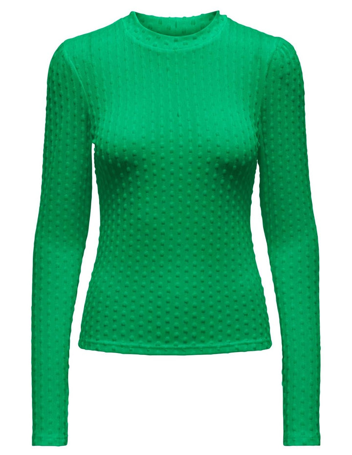 Onlmaddy L/s Puff Top Cc Jrs - Groen