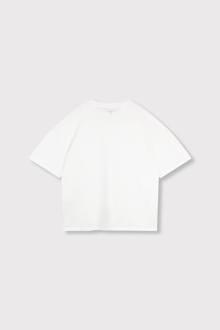 Knitted Alix Strass T-shirt - Off-white