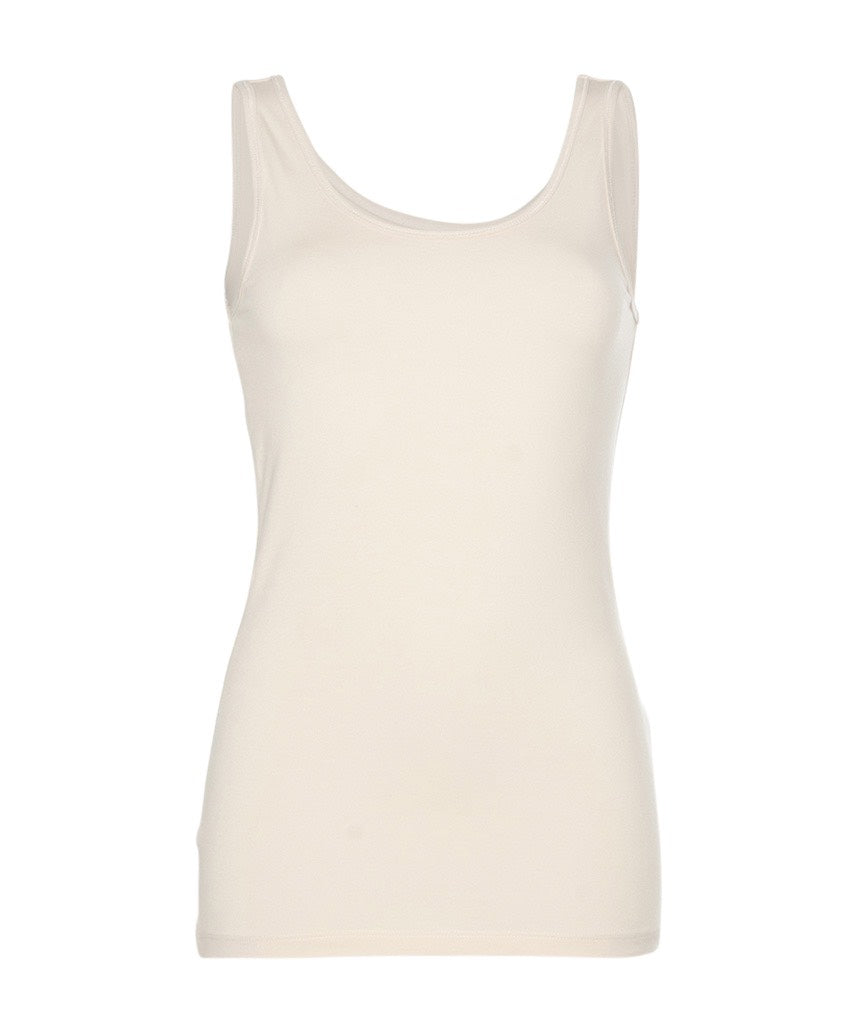 Onllive Love S/l Tank Top Noos - Ecru