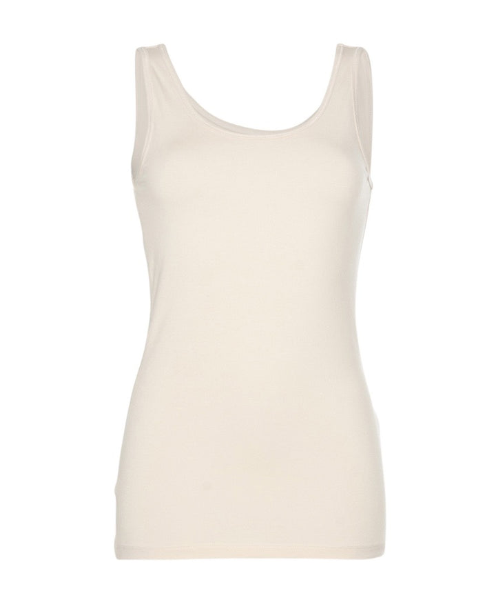 Onllive Love S/l Tank Top Noos - Ecru