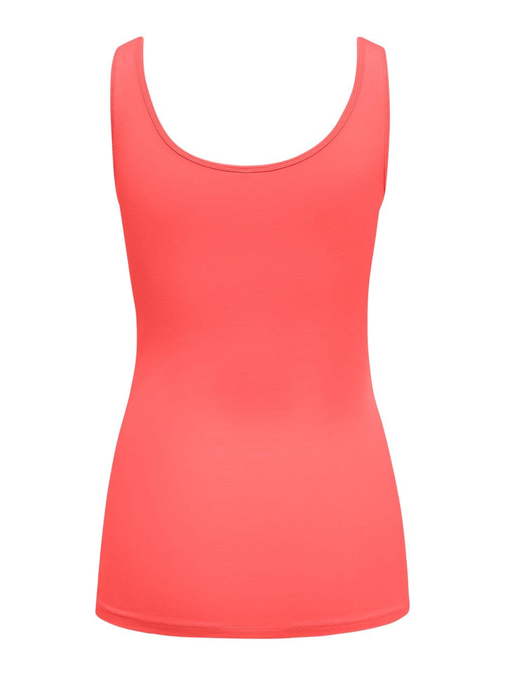 Onllive Love S/l Tank Top Noos - Koraal Rood