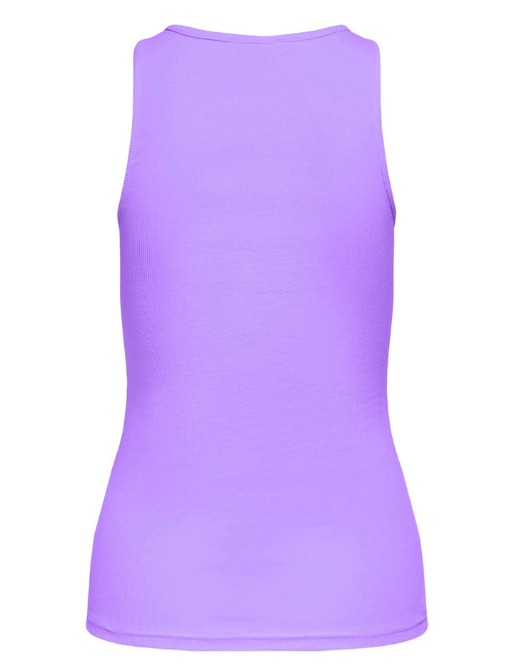 Onlkenya Rib Tank Top Jrs Noos - Lila