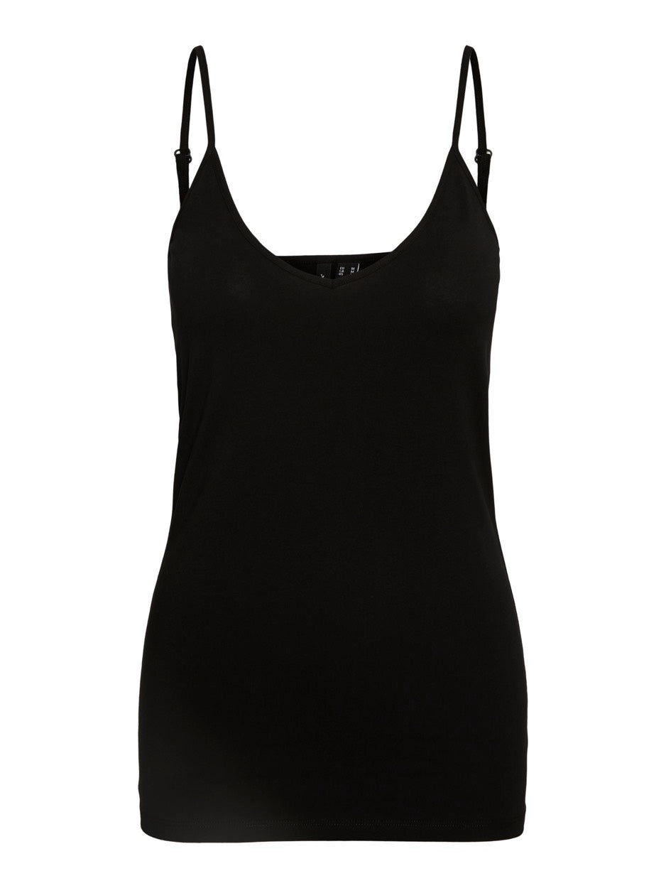 Vmmaxi My Soft V Singlet  Noos - Zwart