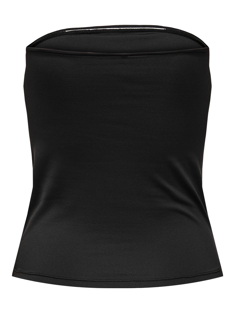 Onlea Tube Top Jrs Noos - Zwart