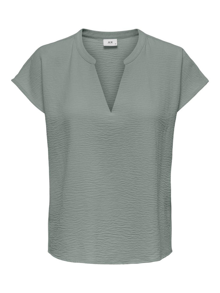 Jdylion S/s Top Wvn Noos - Oud Groen