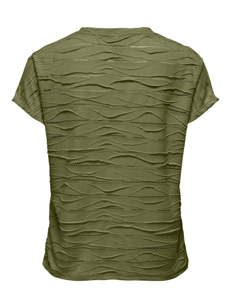 Onljuliana S/s Top Jrs - Army