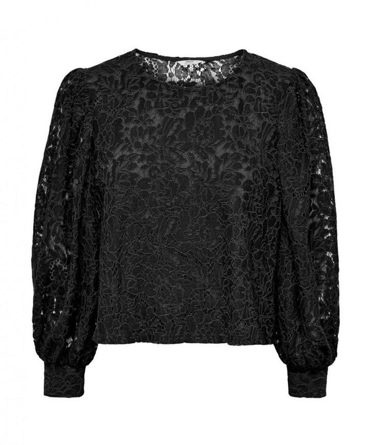 Onlyrsa 78 Lace Top Nl Wvn - Zwart