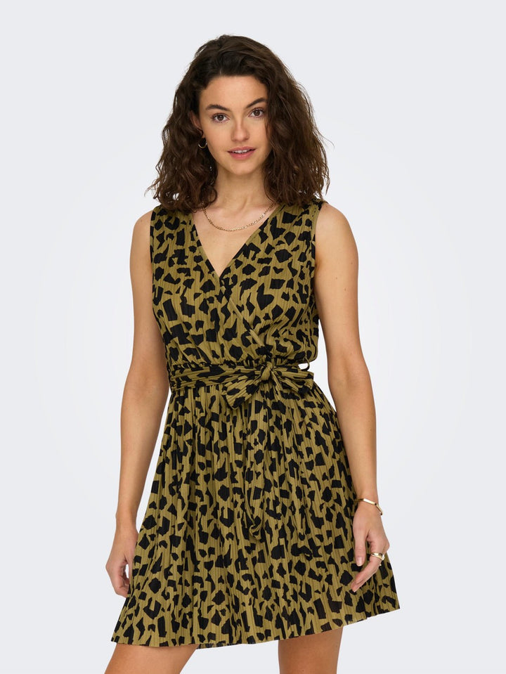 Onlsafari S/l Dress Jrs - Bruin Dessin