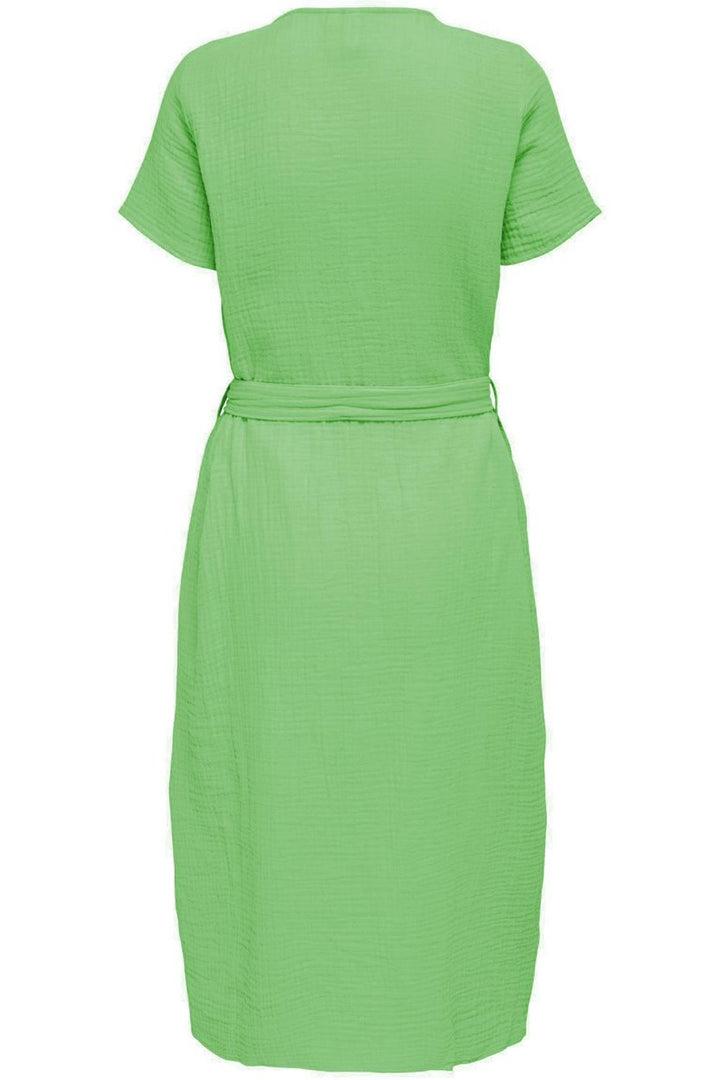 Onlthyra Button Down Dress Wvn - Groen