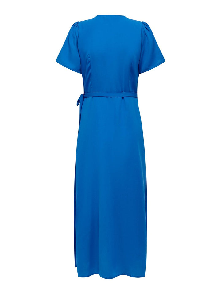 Onlkesia Life S/s Midi Dress Ptm - Blauw