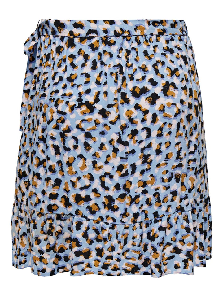 Onlnova Life Merle Short Skirt Aop - Blauw Dessin