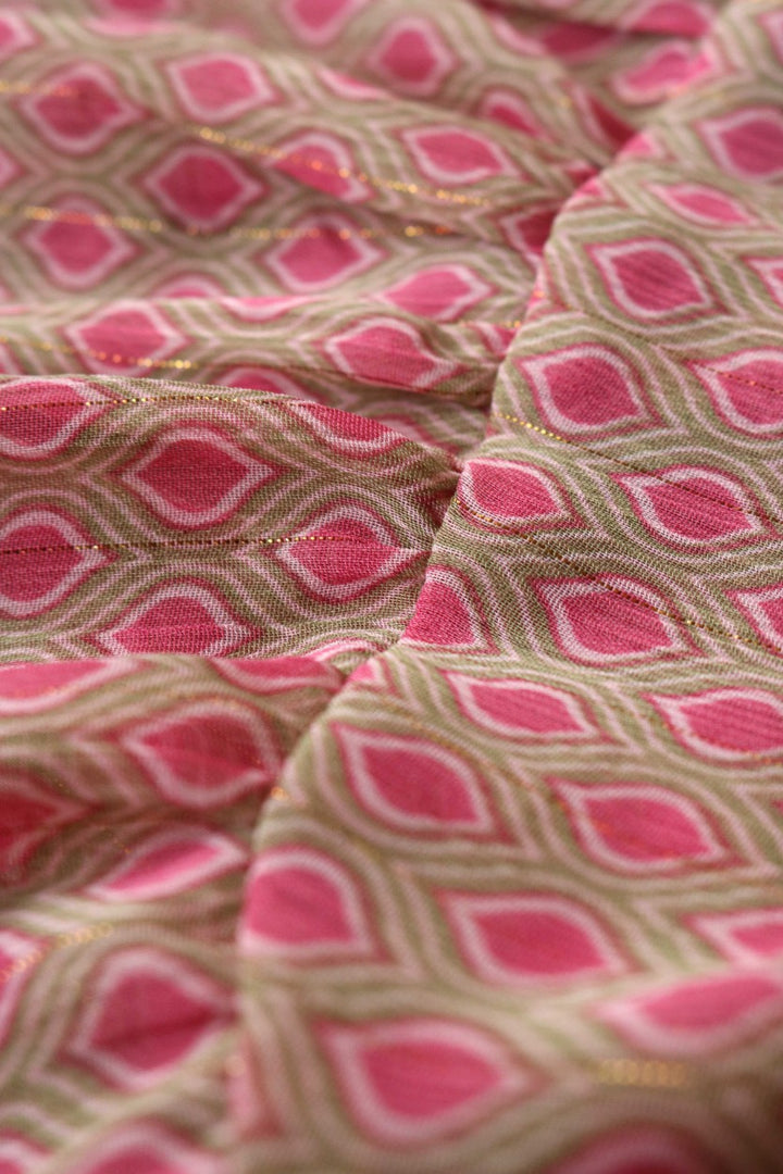 Karmijn Skirt - Roze Dessin