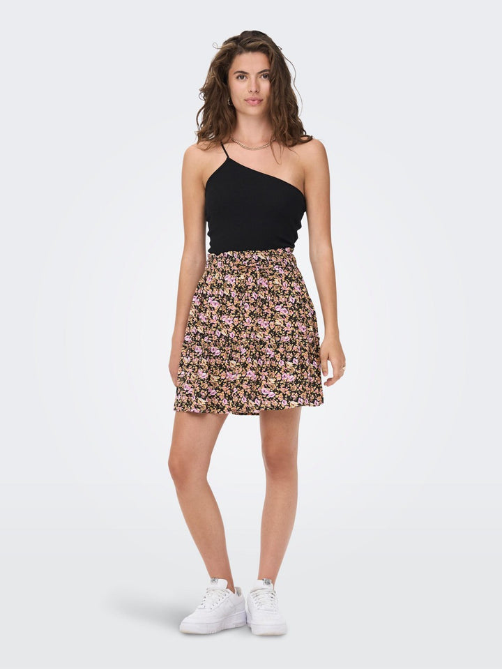 Onllila Mini Skirt Nn - Zwart Dessin