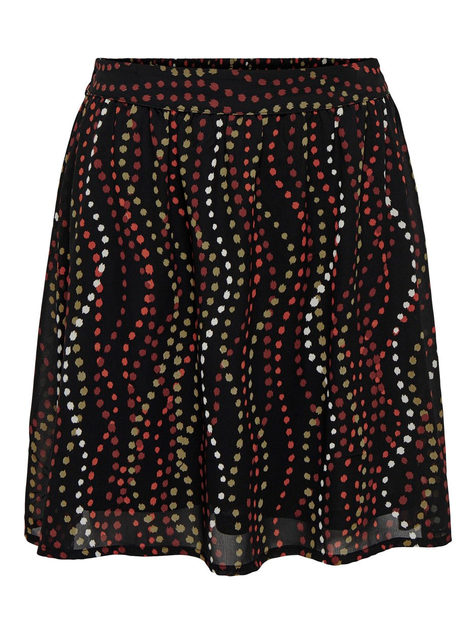 Onlastena Short Skirt Cs Ptm - Zwart Dessin