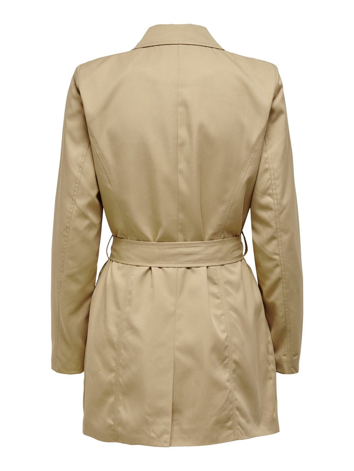 Onlvalerie Trenchcoat Otw Noos - Licht Bruin