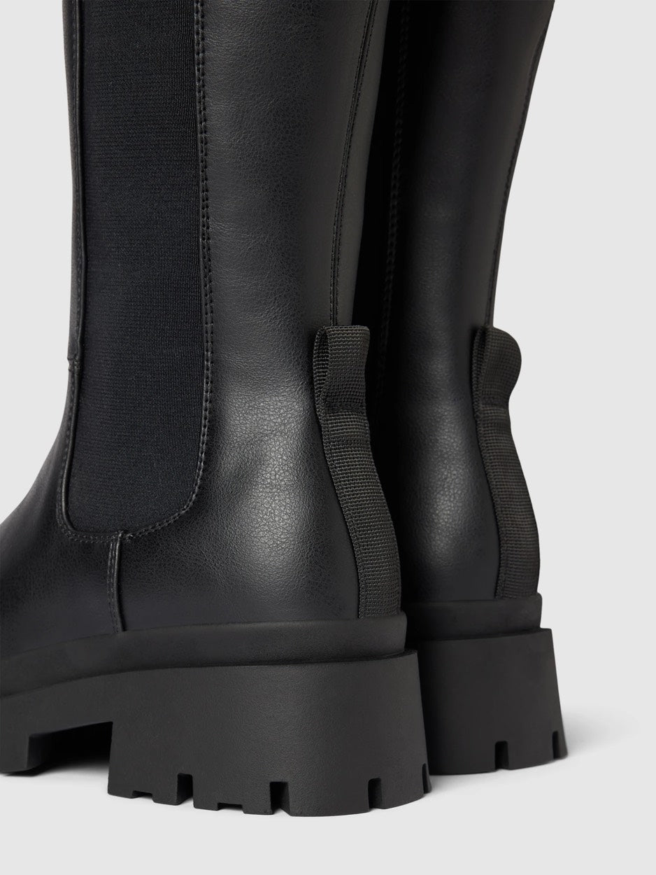 Onldoja-5 Pu Long Boot - Zwart